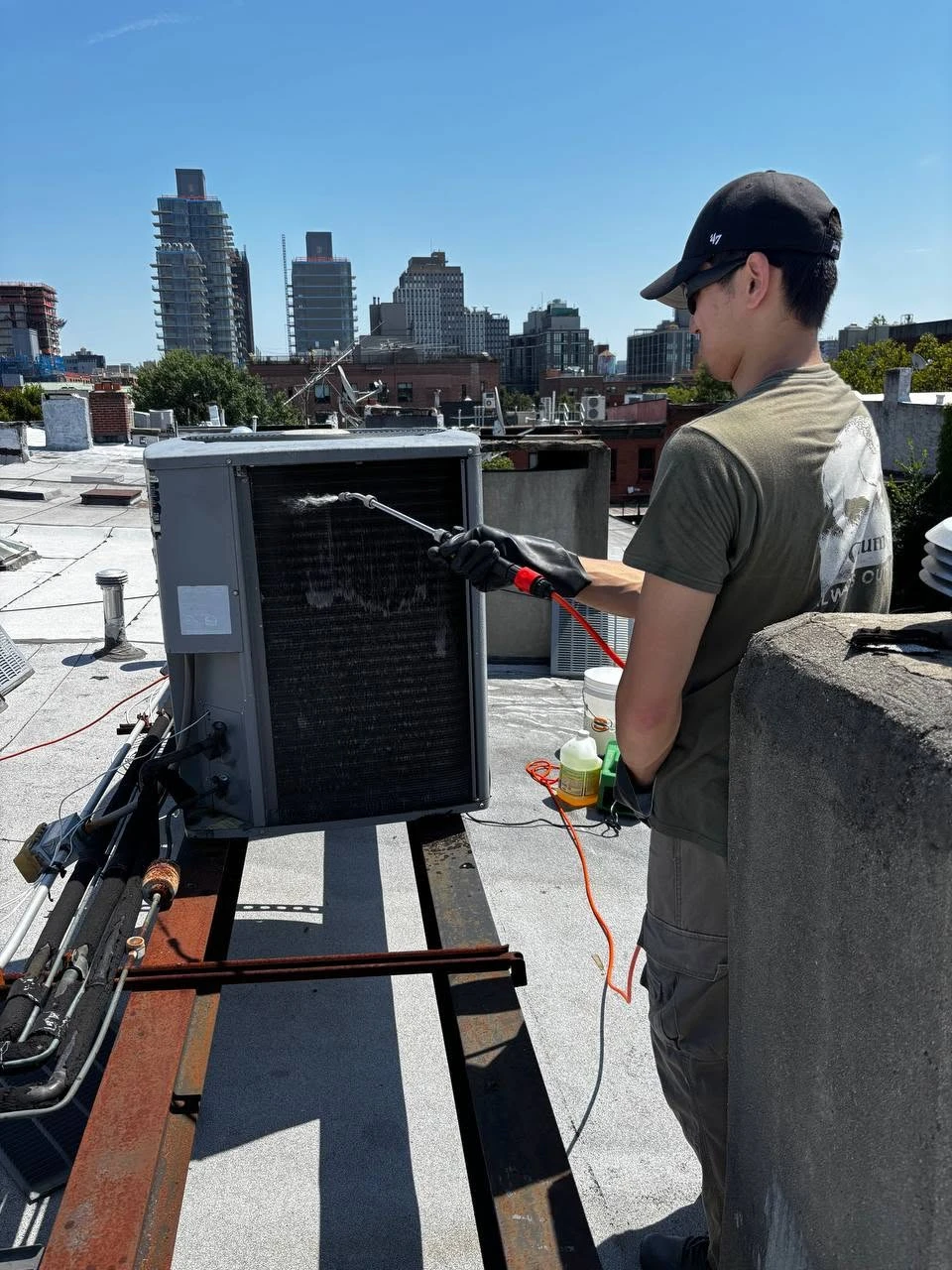 Professional mini split ductless air conditioner service near you